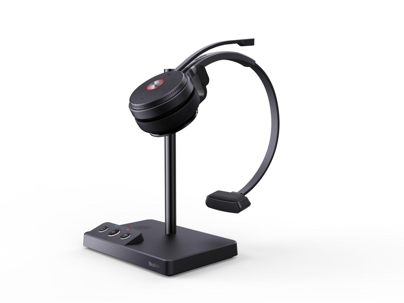 Yealink WH62 Mono Casque - Sur l'oreille - DECT sans fil - UC