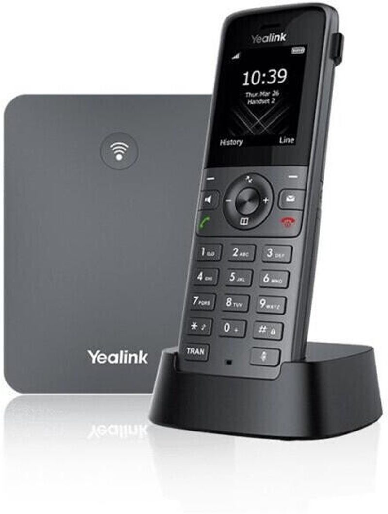 Yealink W73P - Téléphone sans fil VoIP avec affichage du numéro