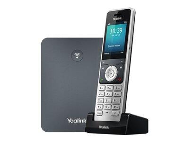 Yealink W76P - Téléphone sans fil / VoIP avec affichage du numéro - Capacité d'appel à 3 voies