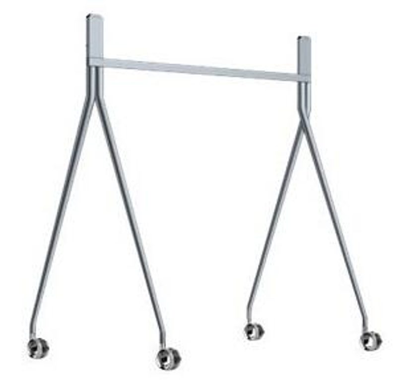 Support au sol Yealink MB-FloorStand-860 pour MeetingBoard 86, gris-argent
