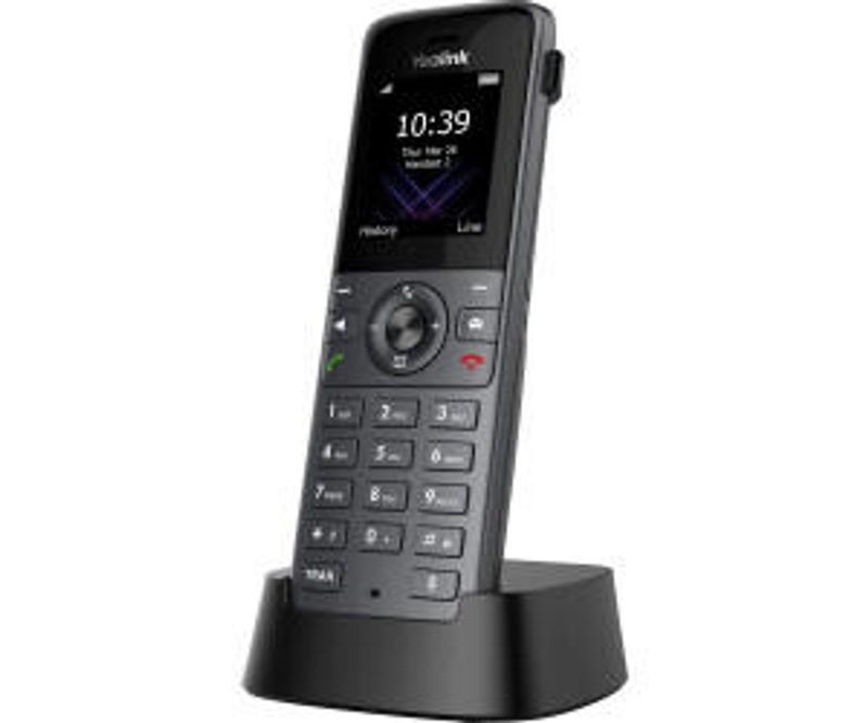 Yealink W74H - Téléphone sans fil supplémentaire avec interface Bluetooth, affichage du numéro d'appel