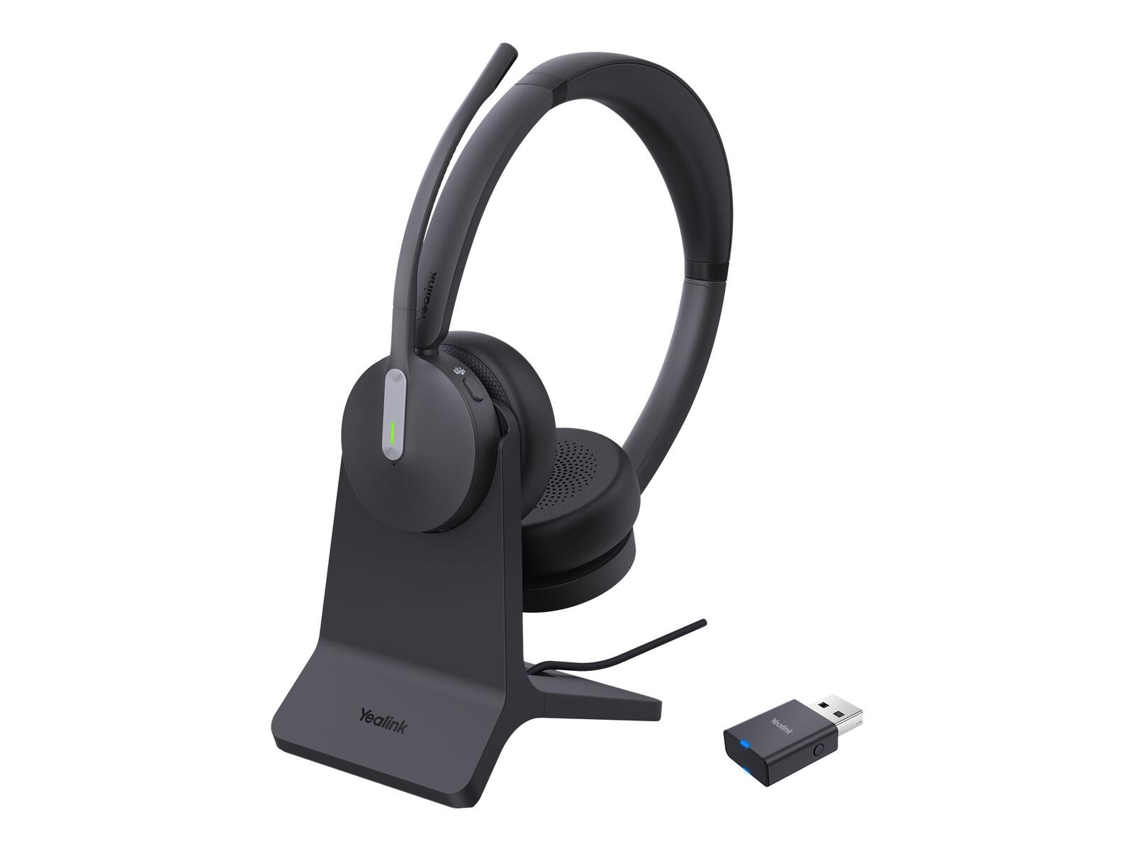 Yealink WH64 Casque hybride Dual Teams avec base de charge BHC70