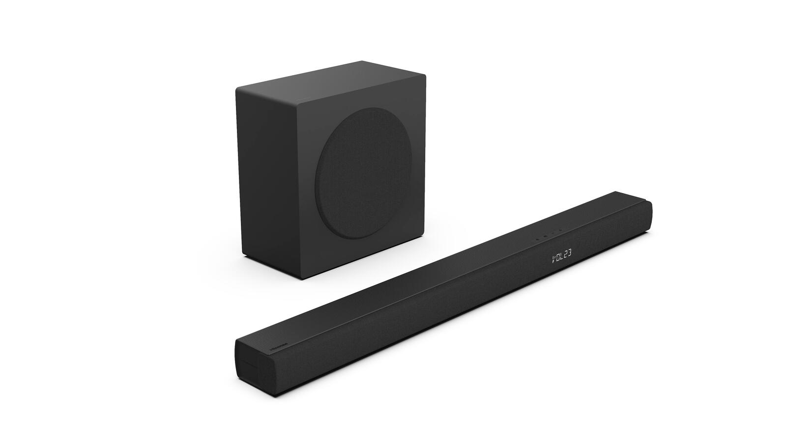 Barre de son Hisense HS3100 3.1.3 canaux, 480 W, 6 haut-parleurs, modes égaliseur, Bluetooth