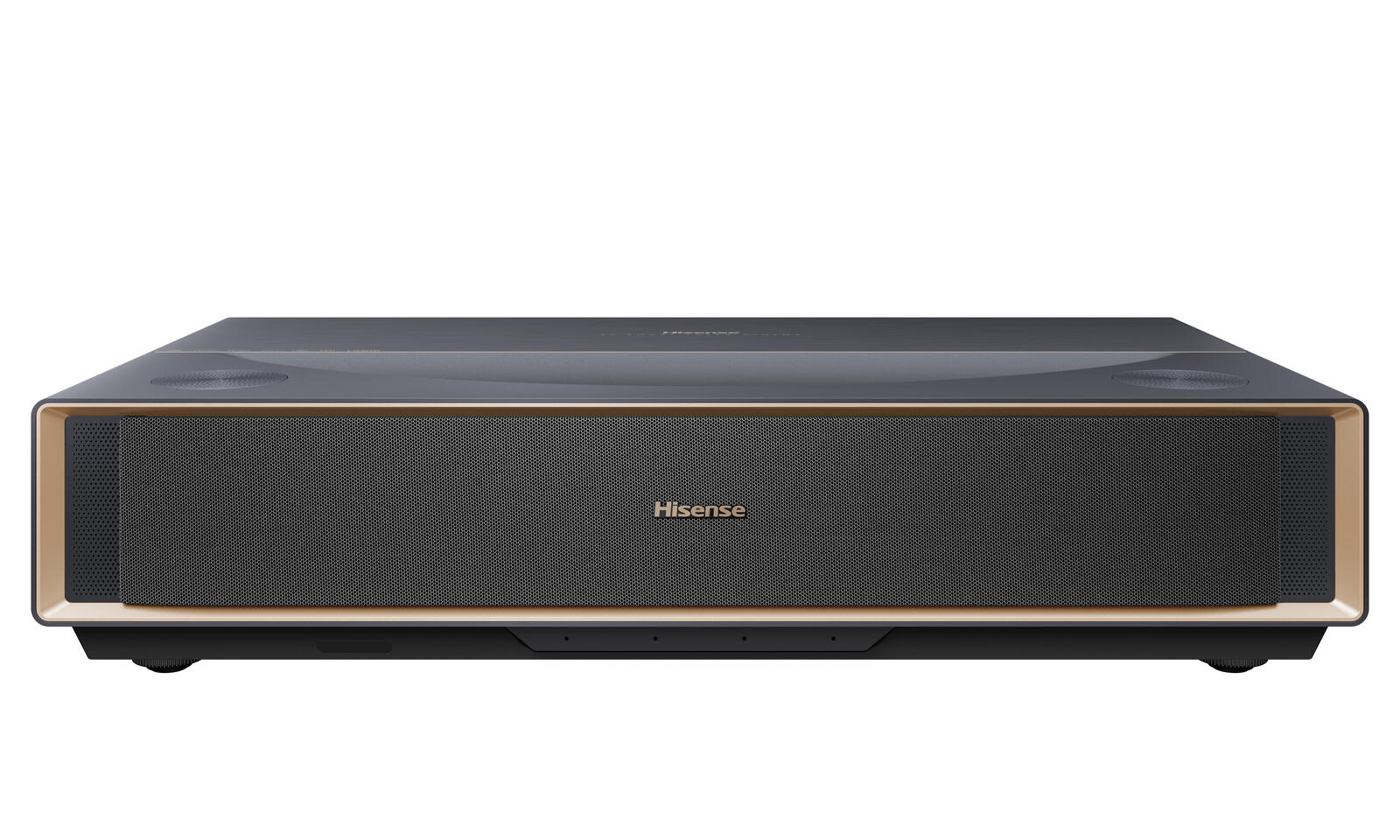 Projecteur laser Hisense PT1 4K Smart Trichroma Cinéma à ultra-courte focale 2 500 lumens ANSI 4K-UHD, Dolby Vision, HDR10+, Mode jeu, IMAX, Smart TV VIDAA, 3D, Technologie LPU
