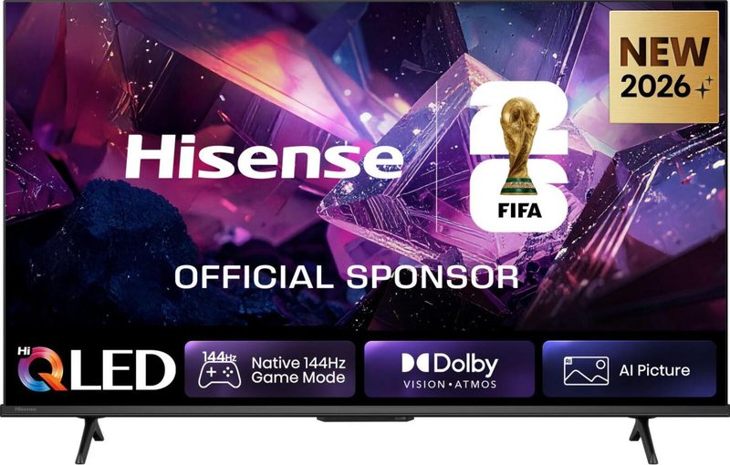 Hisense 43E7S PRO QLED 4K Smart-TV 109,2 cm (43") Triple Tuner, Dolby Atmos, Game mode, 144Hz