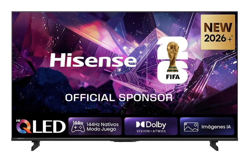 Hisense 50E7S PRO QLED 4K Smart-TV 127 cm (50") Triple Tuner, Dolby Atmos, Game mode, 144Hz