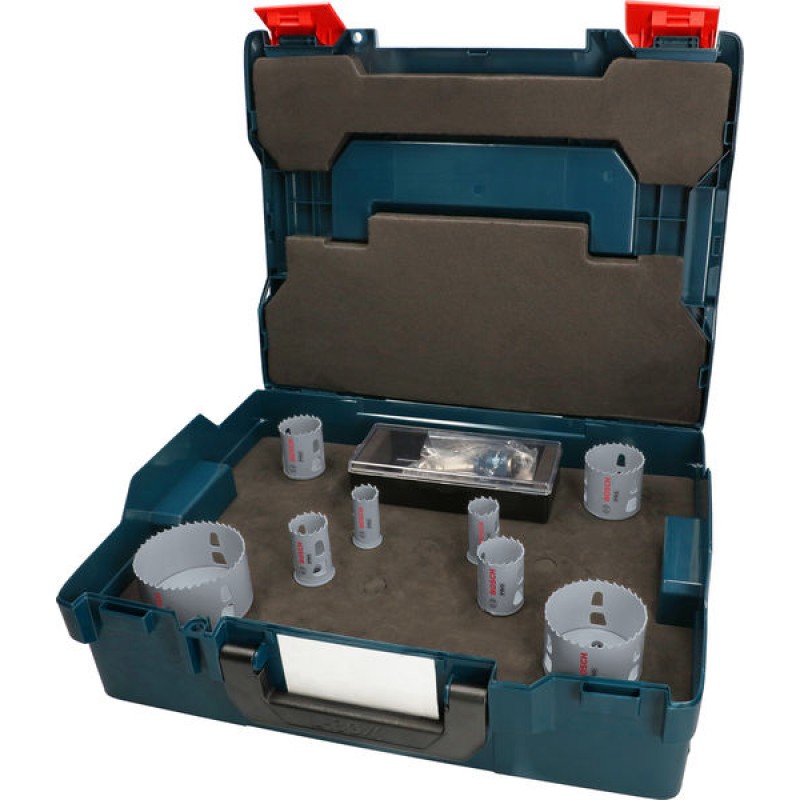 BOSCH PRO Set de trépans multi-matériaux PC Plus, 22-83 mm, 11 pièces 2608594432