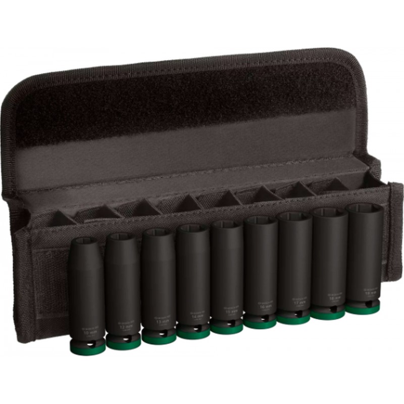 BOSCH PRO Jeu de douilles à choc profondes 1/2", 9 pièces 2608003039