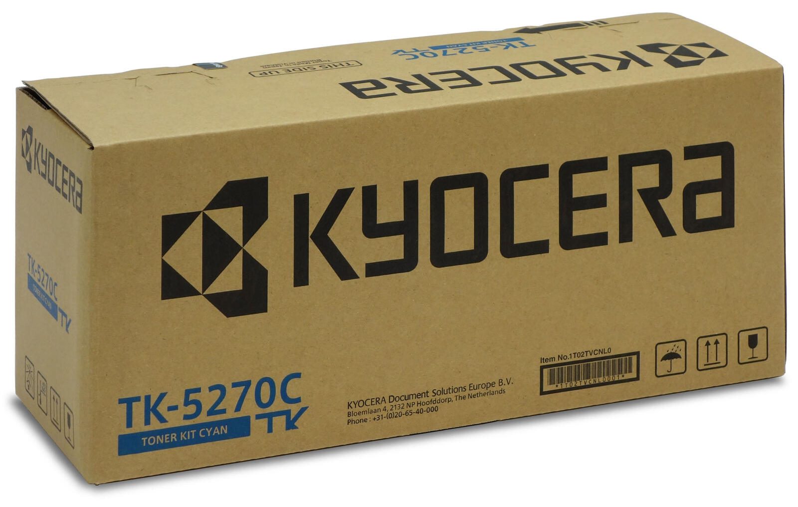 Cartouche de toner cyan Kyocera Original TK-5270C 6 000 pages (1T02TVCNL0)
