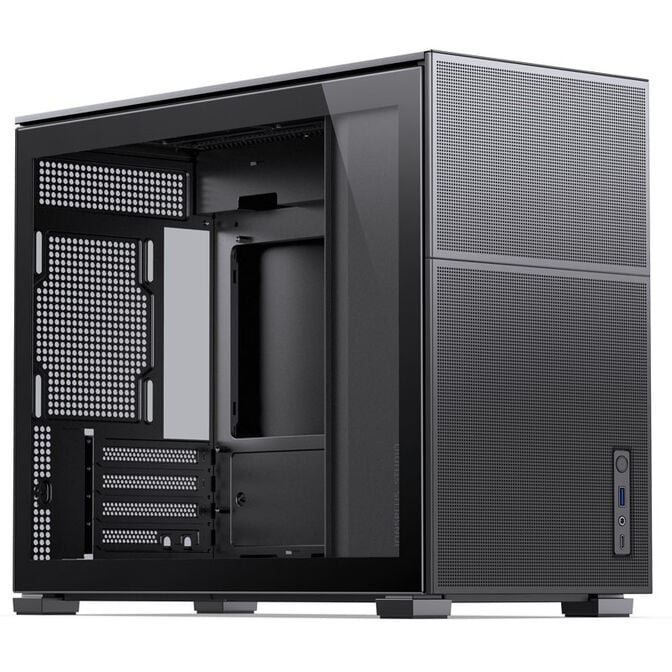 Boîtier Jonsbo D31 MESH Micro-ATX - verre trempé - noir