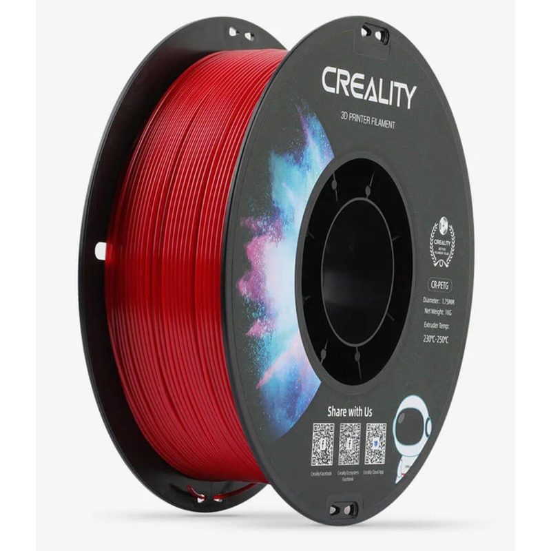 Filament Creality CR-PETG Rouge, 1kg