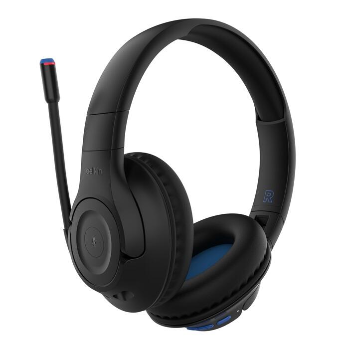 Casque sans fil Belkin SoundForm Inspire pour enfants, noir