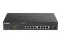 Switch administrable D-Link DGS-1100-10MPV2/E, 10 ports Gigabit PoE+ Layer 2