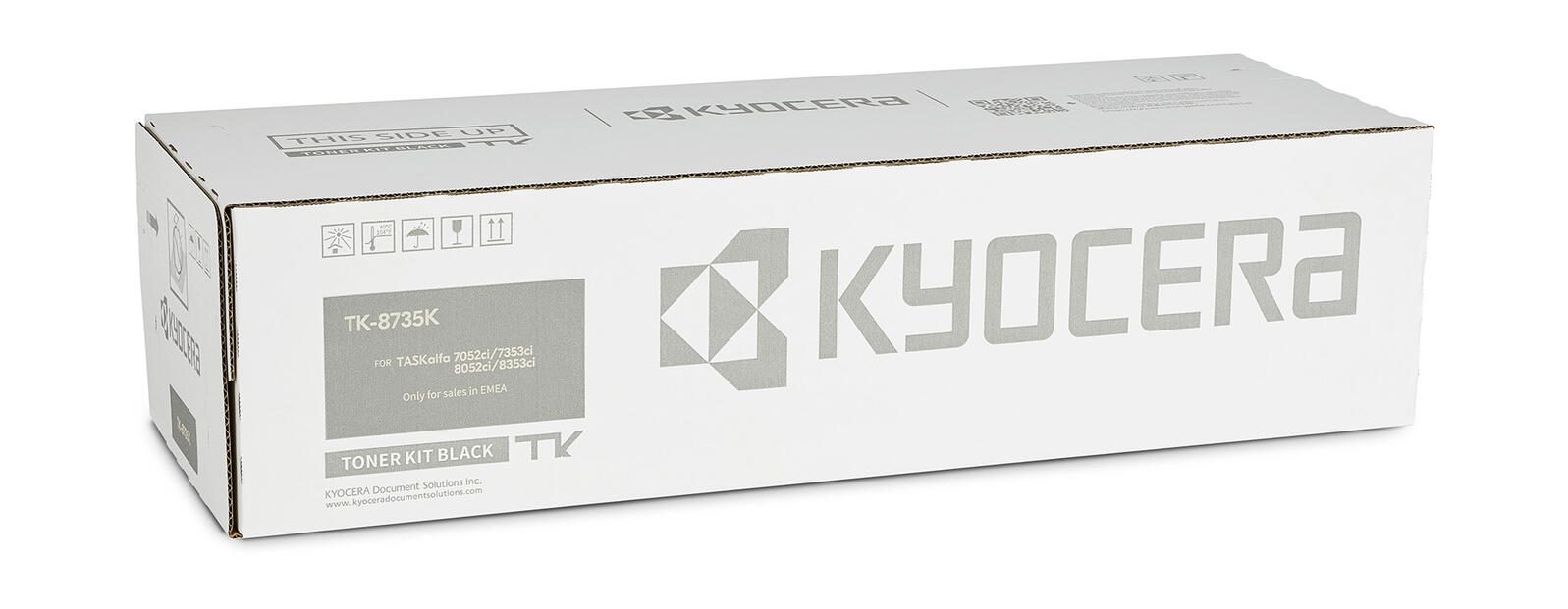 Kyocera Original TK-8735K Cartouche de toner - Noir (1T02XN0NL0)