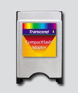 Adaptateur CompactFlash Transcend