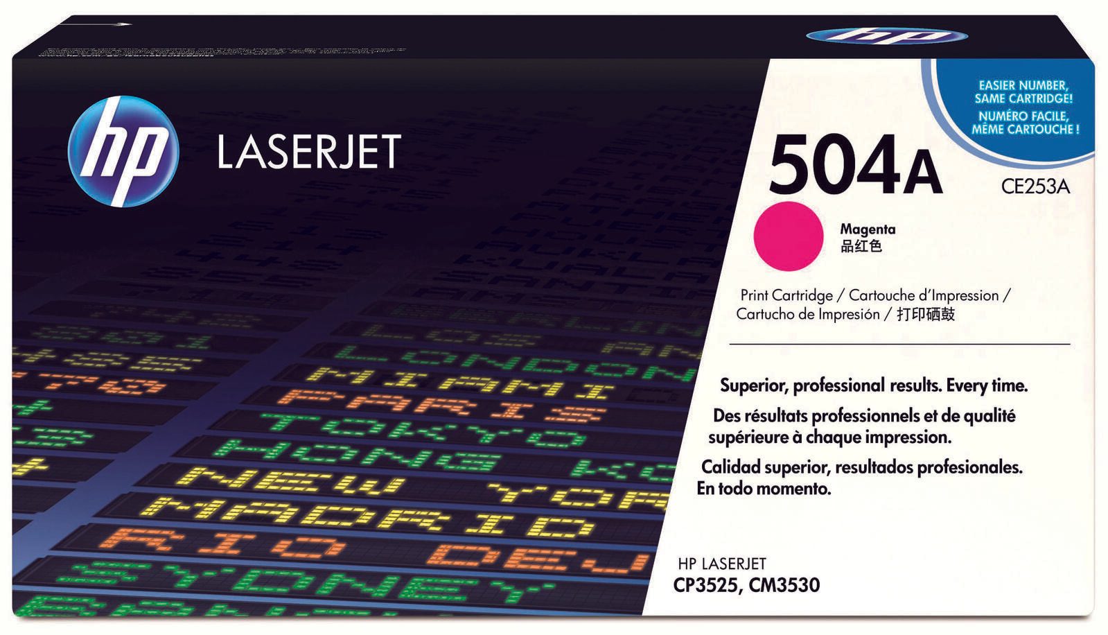 Cartouche de toner magenta HP Original 504A 7 000 pages (CE253A)