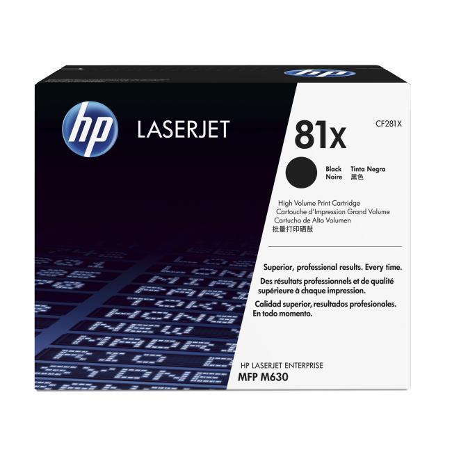 Cartouche de toner HP Original 81X noir 25 000 pages (CF281X)