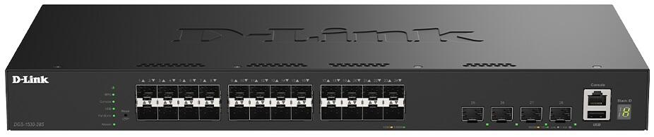 D-Link DGS-1530-28S/E, commutateur intelligent géré empilable Gigabit 28 ports