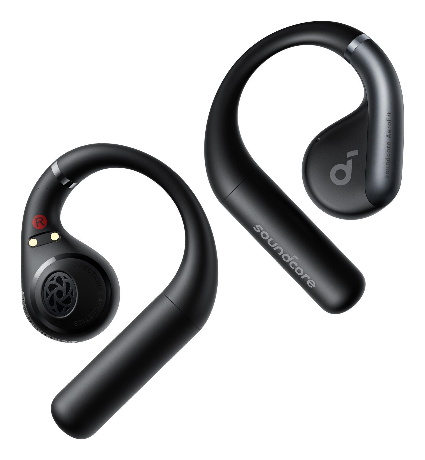 Anker Soundcore AeroFit, écouteurs ouverts noirs, Bluetooth