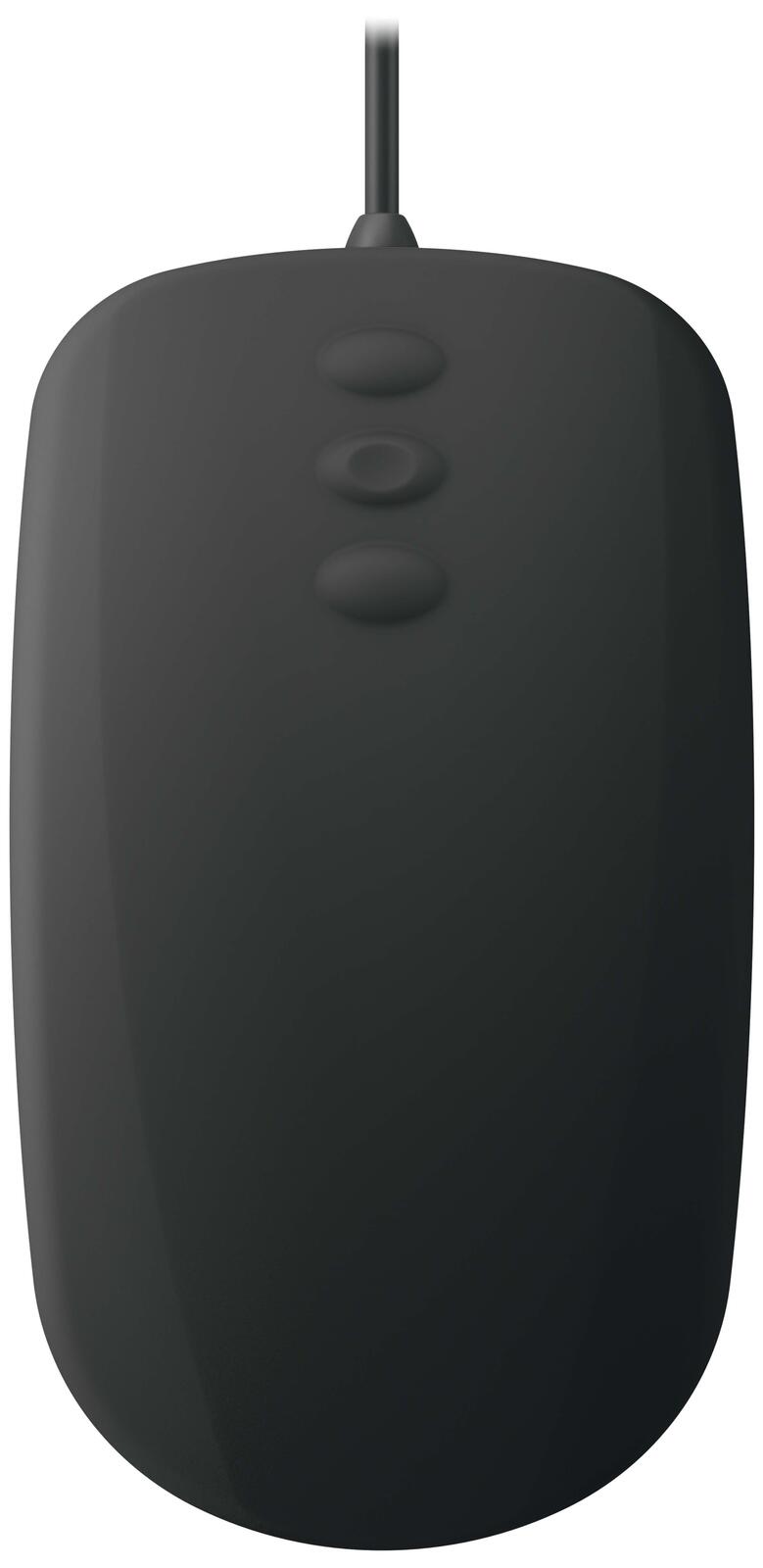 CHERRY AK-PMH3 Medical Mouse 3-Button Scroll Hygiene-Souris filaire noir