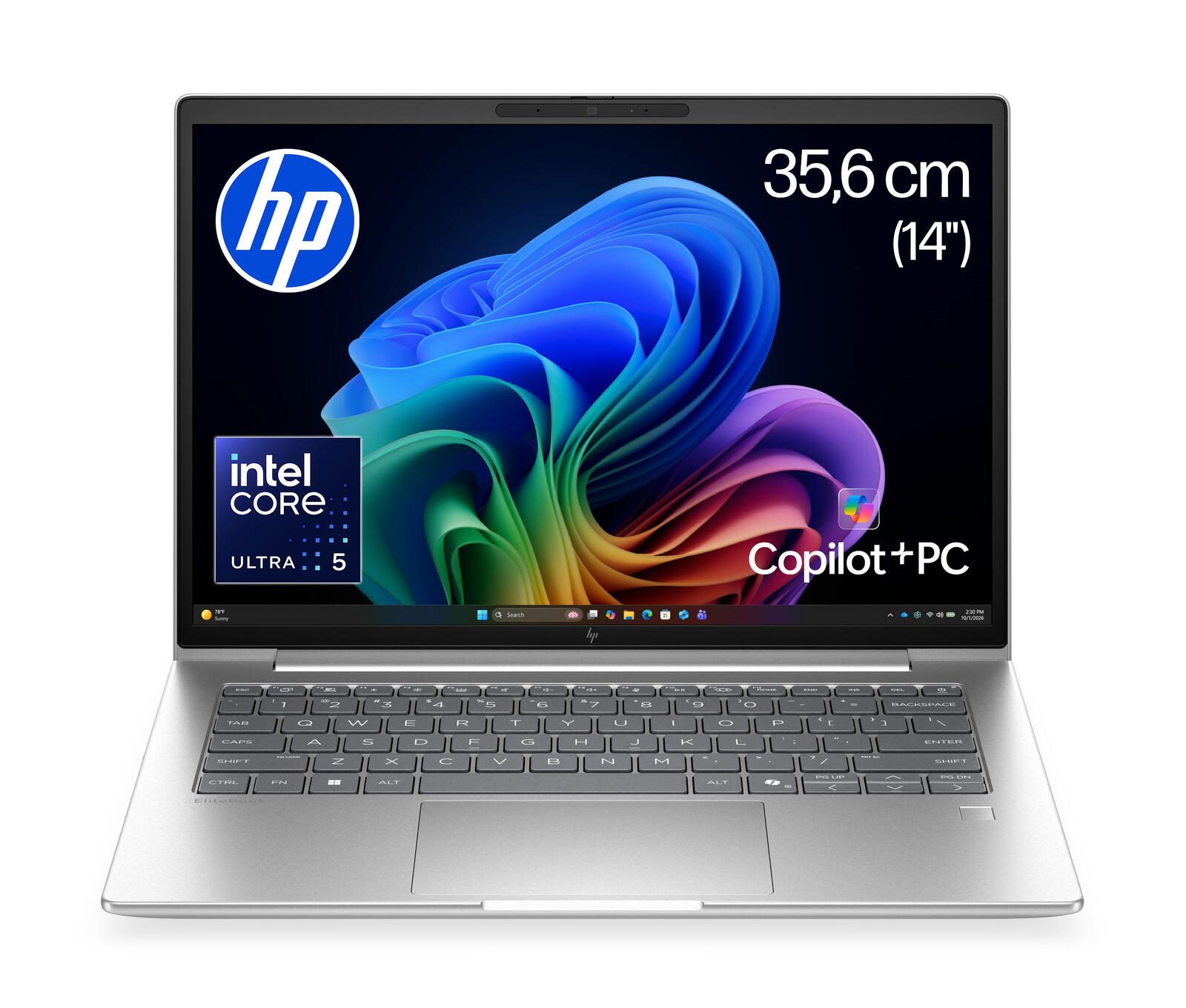 HP EliteBook 6 G2i 14 NGAI Intel® Core™ Ultra 5 325 Ordinateur portable 35,6 cm (14") 32 Go RAM, 512 Go SSD, Intel® Graphics, WUXGA, Win11 Pro