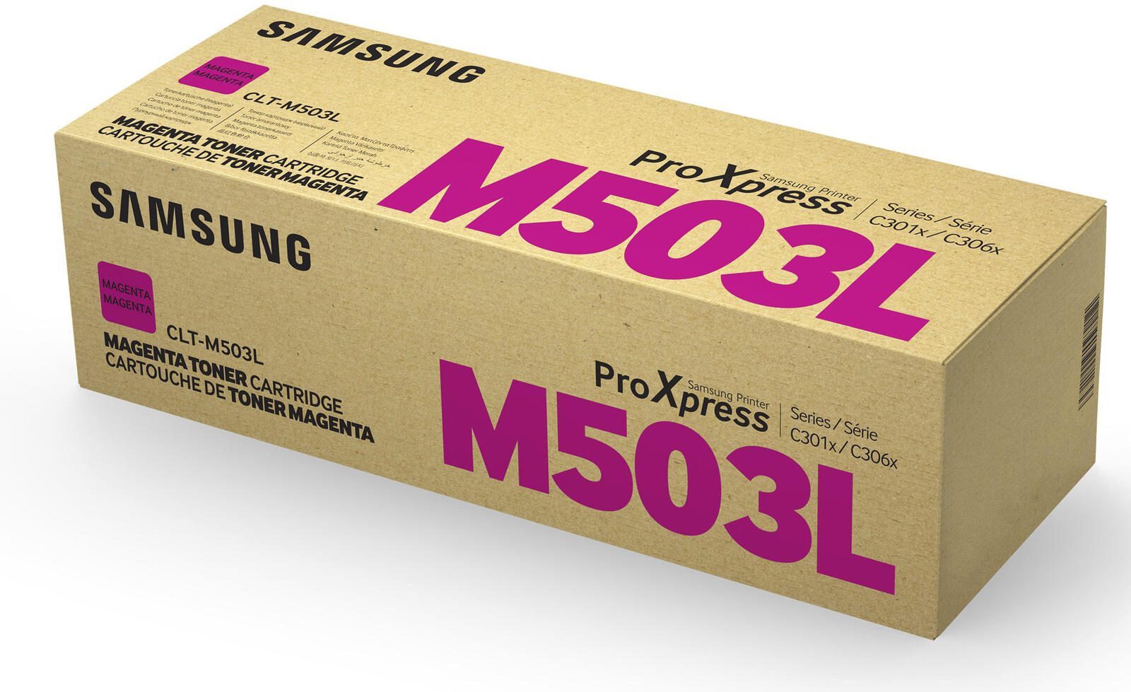 Cartouche Samsung Original CLT-M503L Magenta 5 000 pages (CLT-M503L/ELS) pour SL-C3010ND, SL-C3060FR