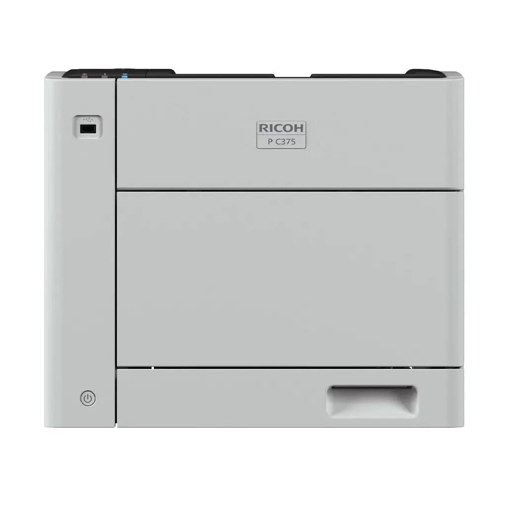 Ricoh P C375 Imprimante laser couleur A4, imprimante, USB, emplacement pour cartes SD, LAN, recto-verso