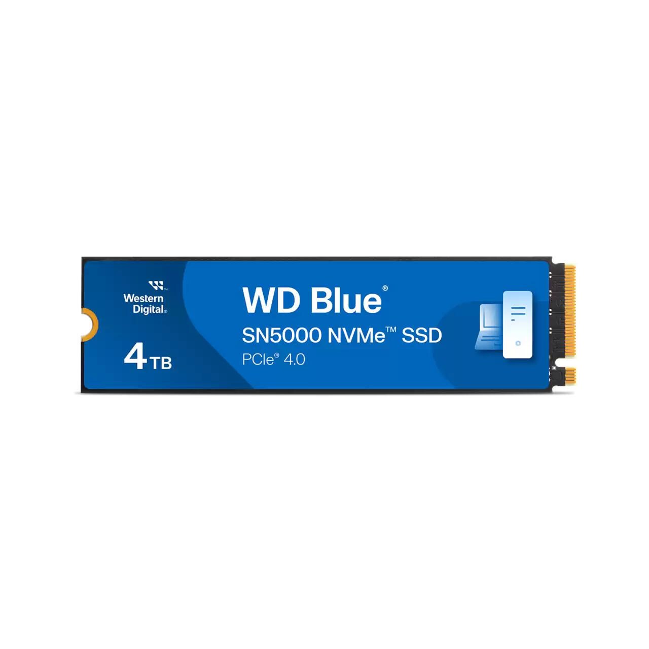 WD Blue SN5000 NVMe SSD 4 To M.2, PCI Express 4.0 NVMe