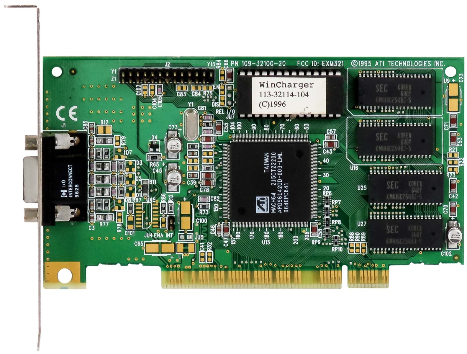 ATI MACH64 2 Mo 109-32100-20 PCI