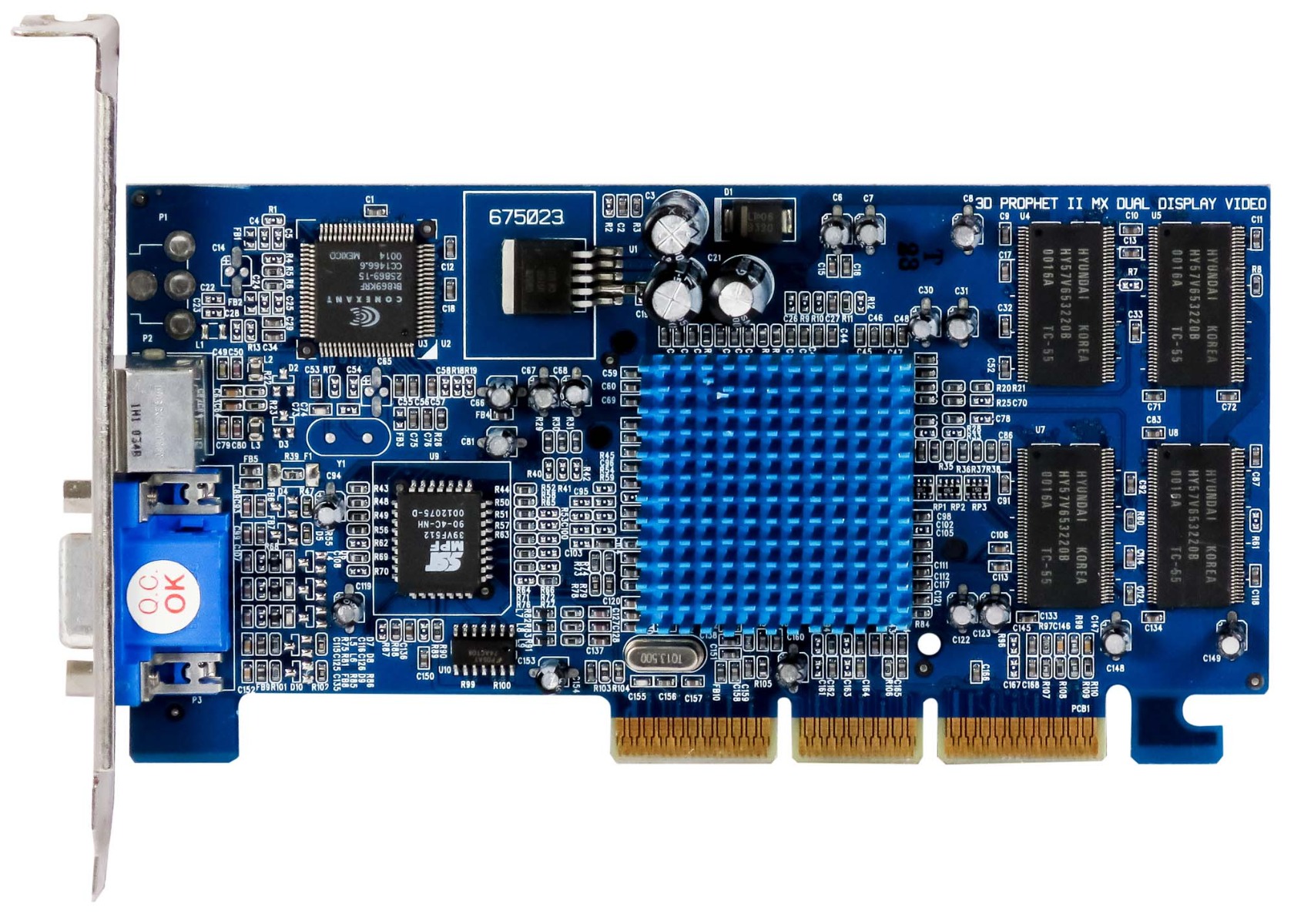 HERCULES NVIDIA GeForce2 MX 32 Mo 3D Prophet II MX Affichage double AGP 631 5058419
