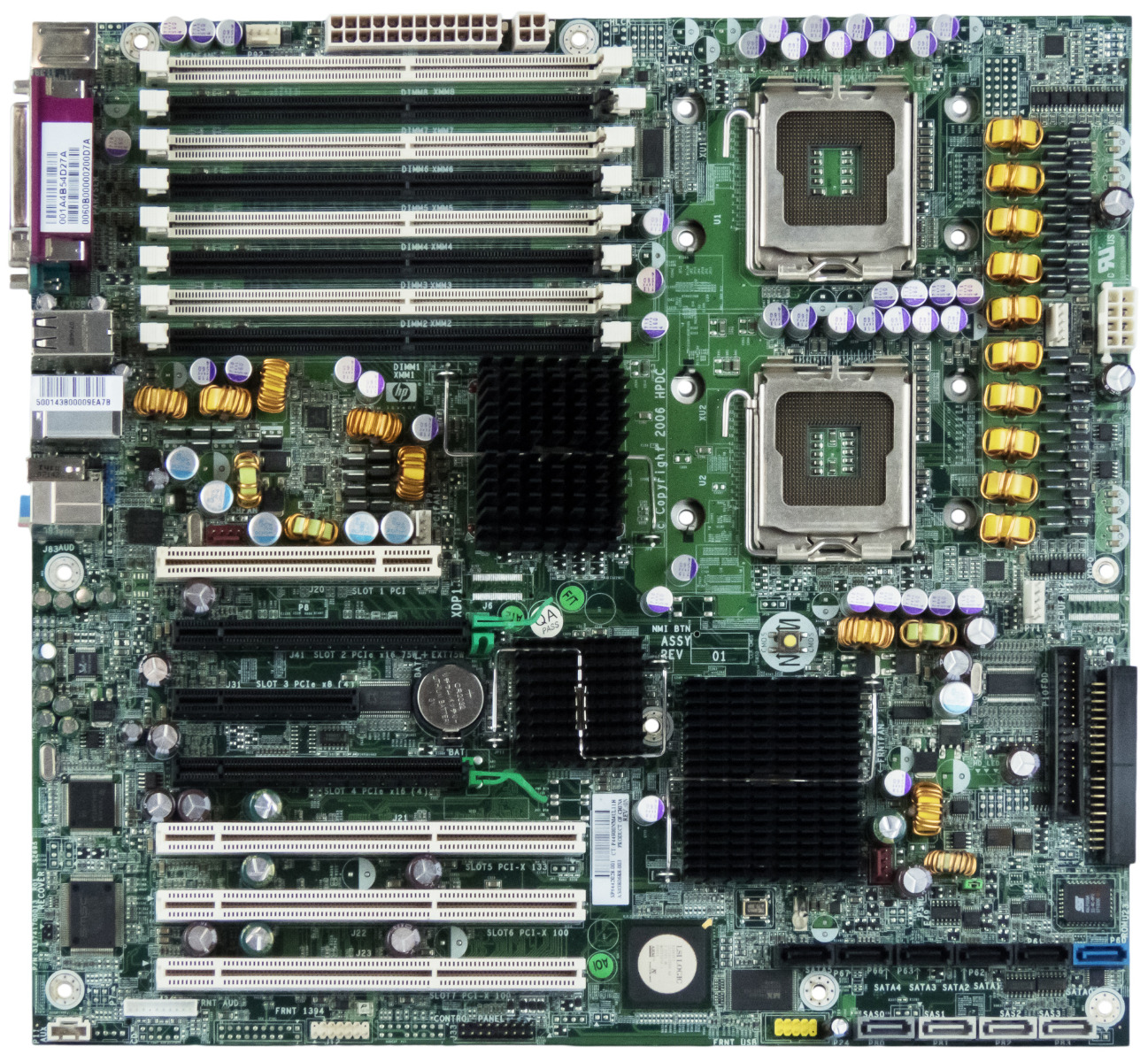 HP 442028-001 Carte mère système SOCKET 771 DDR2 380688-003 XW8400