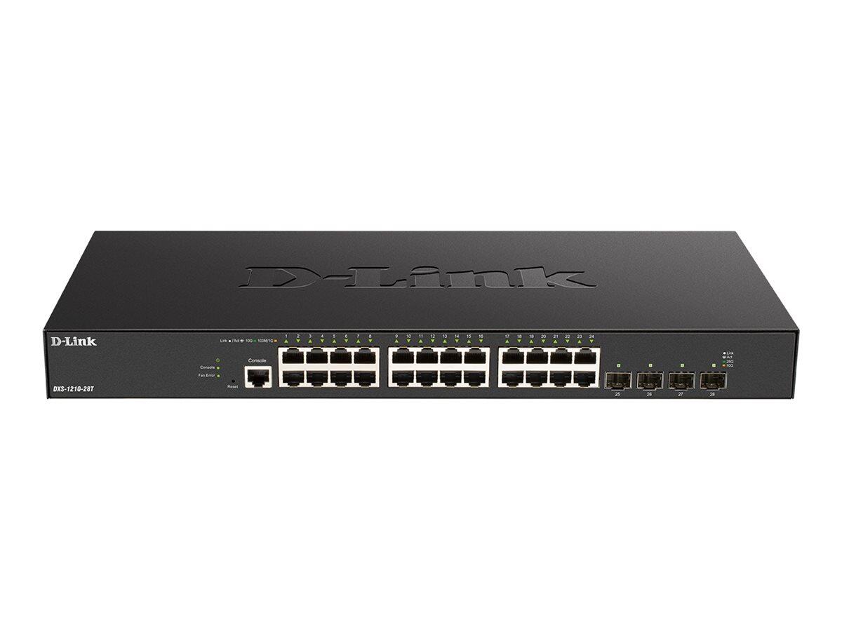 D-Link DXS-1210-28T, commutateur intelligent géré 28 ports 10G/25G