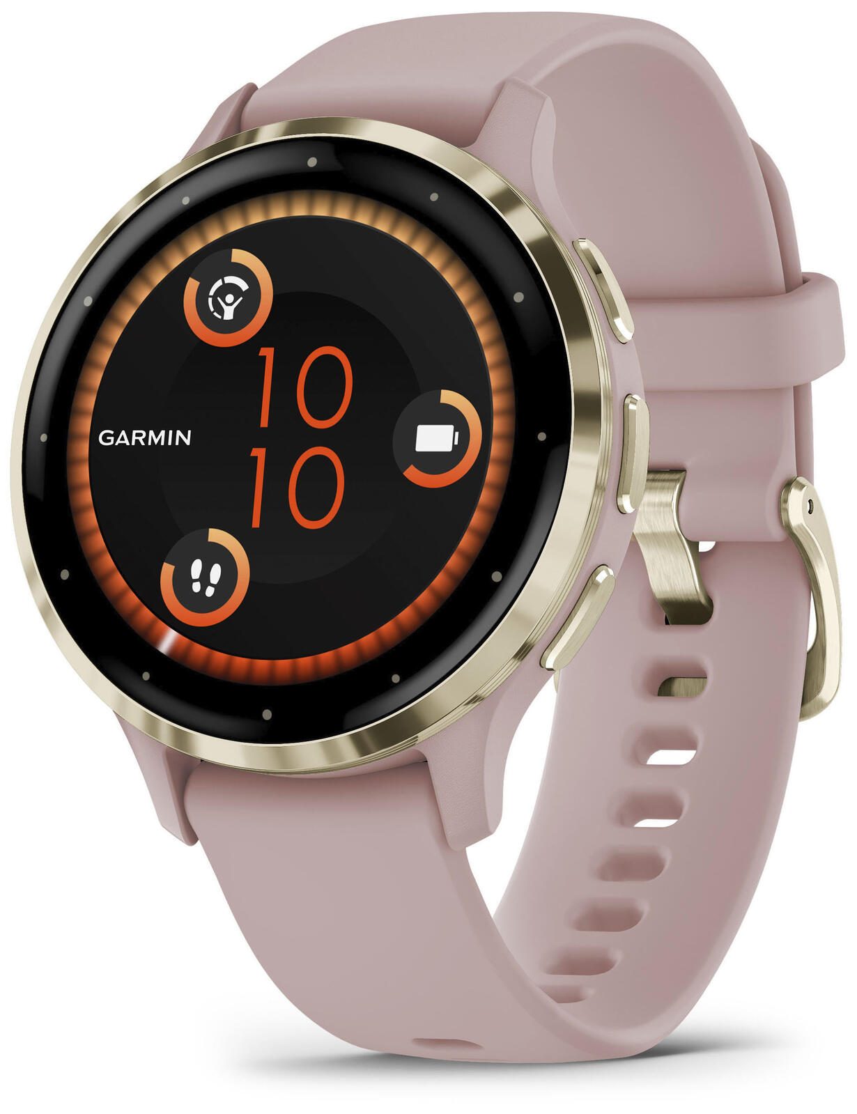 GARMIN Venu 3S Montre connectée rose poussière, or rose