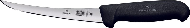 Couteau à désosser VICTORINOX Fibrox Safety Grip argent, noir