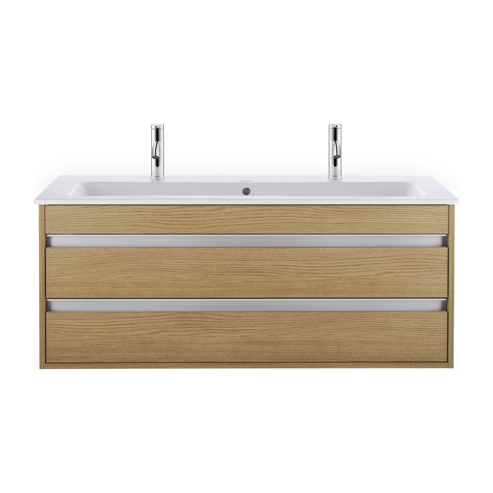 Mitigeur de lavabo Duravit C.1, taille M, Chrome, 5 l/min, levier, portée 113 mm, hauteur 175 mm