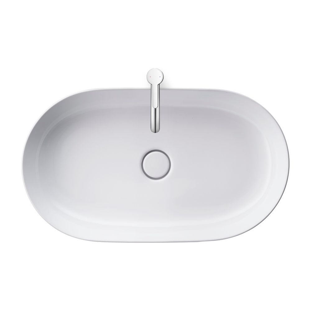 Mitigeur monocommande Duravit C.1 pour lavabo XL, chromé, 5 l/min, levier, portée 166 mm, hauteur 322 mm