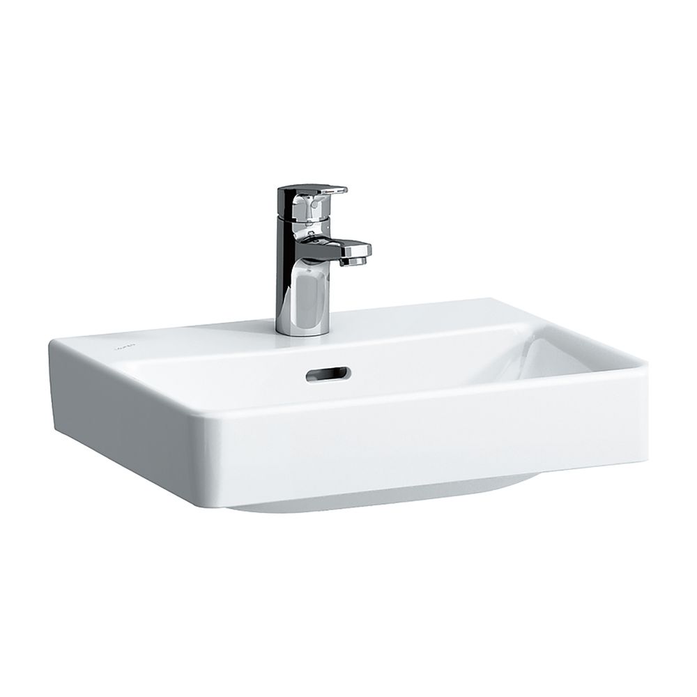 Laufen Lavabo d'appoint Pro S 340x450x145 mm, sans trou de robinetterie, avec trop-plein, LCC Blanc
