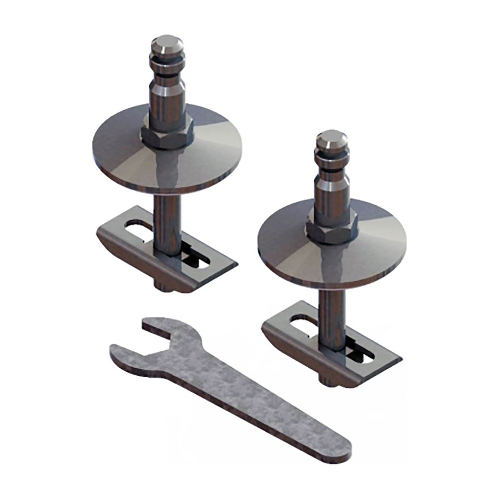 Élément de fixation pour sièges de WC LAUFEN Pro H898965/6 et Val H894281, H8949670000001