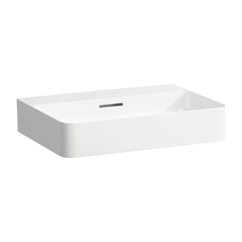 Laufen Lavabo à poser Val 420x600x155 mm, sans trou de robinetterie, avec trop-plein, Blanc