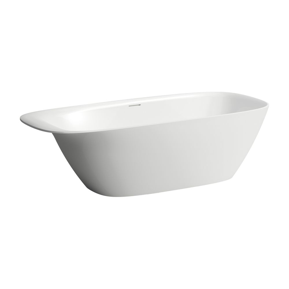 Baignoire Laufen Ino 800x1800x520mm, ovale, Sentec, Blanc