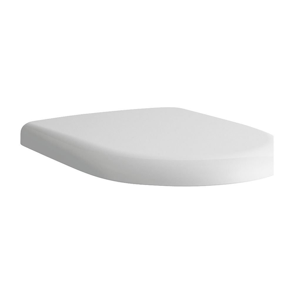 Cuvette WC LAUFEN Pro universelle avec abattant, avec fermeture automatique, amovible, Blanc