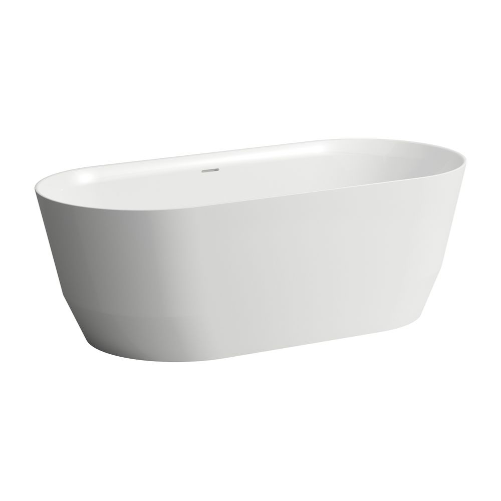 Baignoire autoportante LAUFEN Pro 750x1650x550mm, ovale, Marbond, blanc