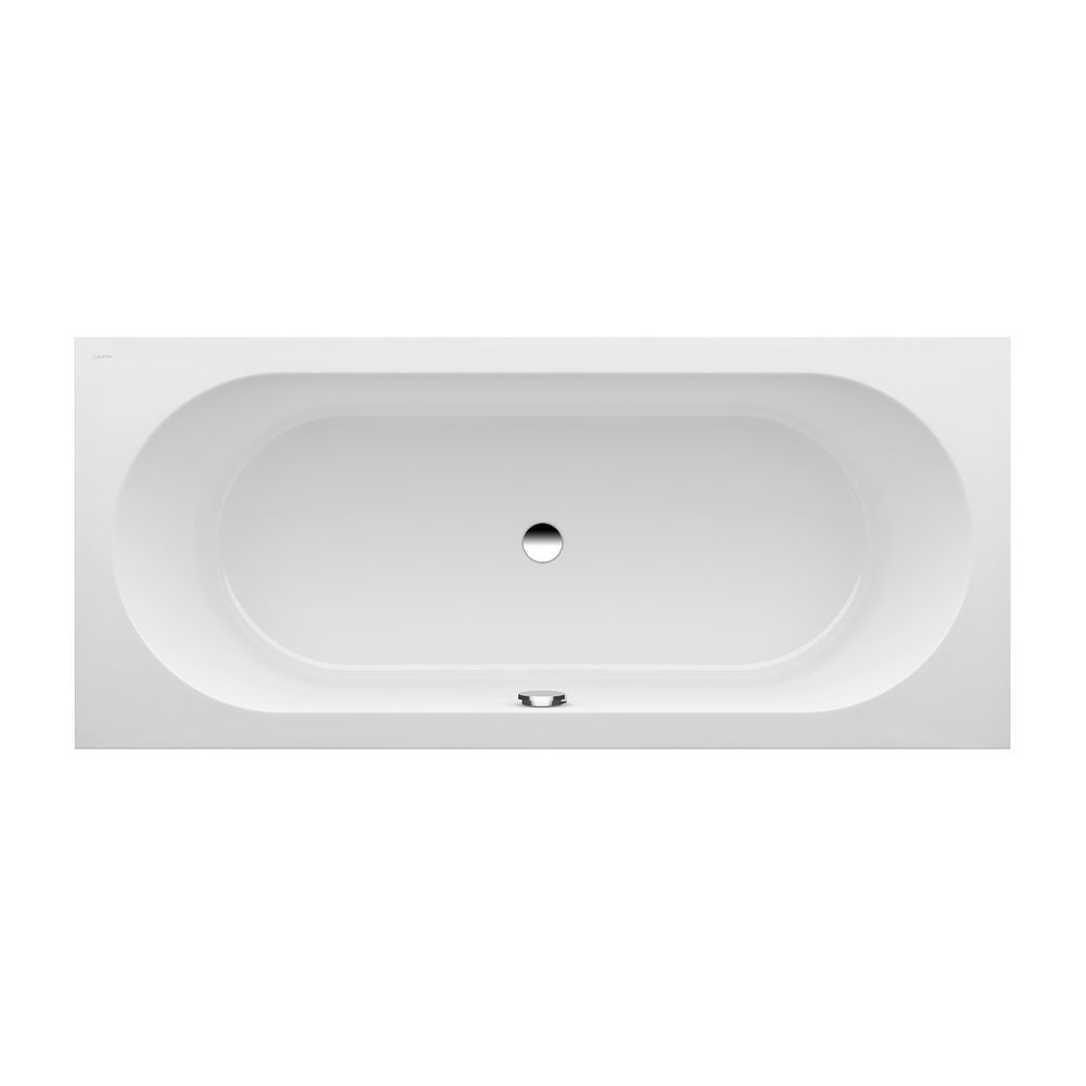 Baignoire encastrable LAUFEN Pro 750x1700x460 mm, avec rebord, Marbond, blanc