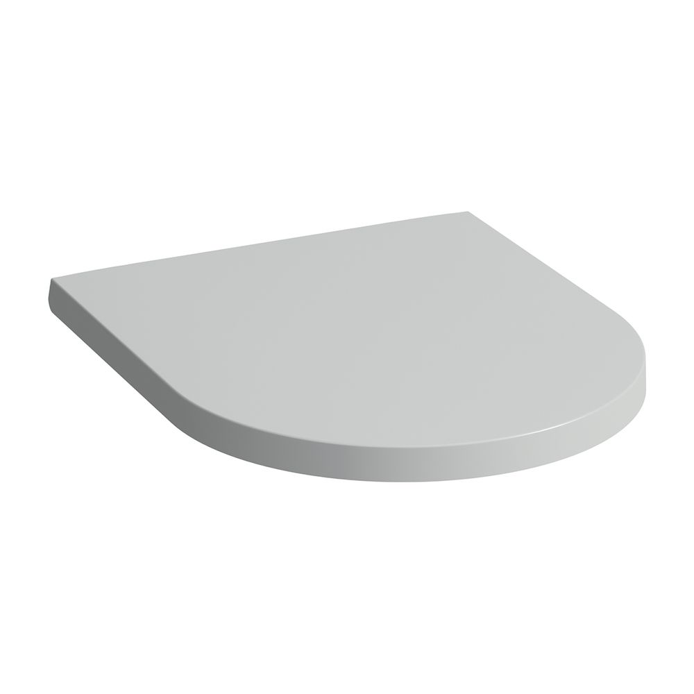 Siège de WC avec couvercle Laufen Kartell, amovible, gris mat