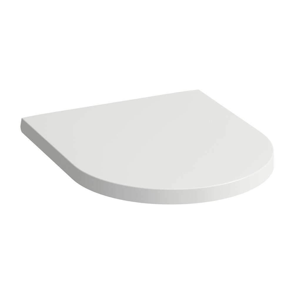 Laufen Siège WC avec couvercle Kartell, avec fermeture automatique, amovible, blanc mat