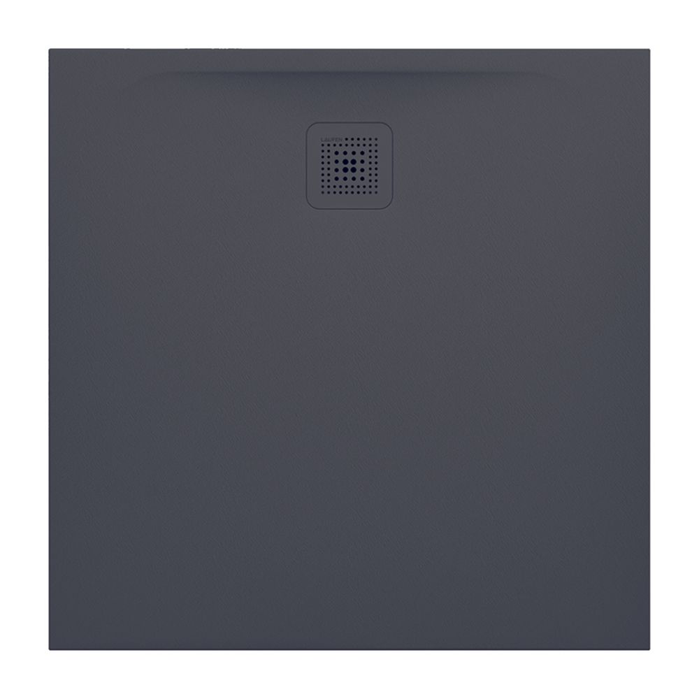Bac de douche LAUFEN Pro 900x900x30 mm, évacuation latérale, Marbond, anthracite