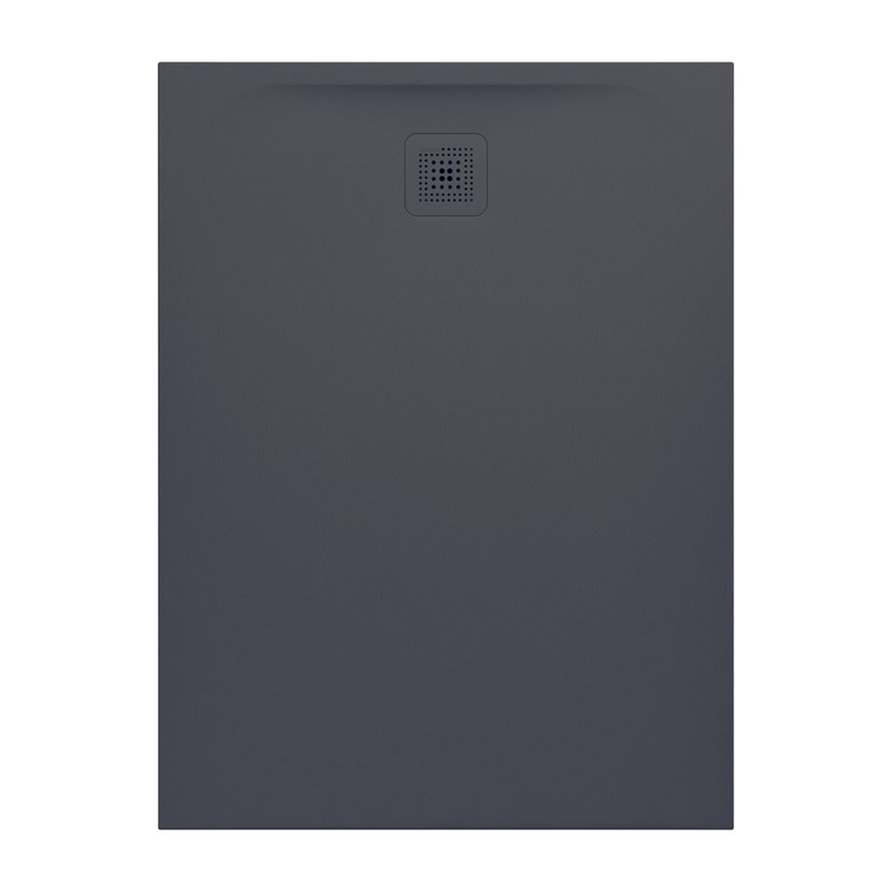 Bac de douche LAUFEN Pro 900x1200x33 mm, évacuation côté court, Marbond, Anthracite