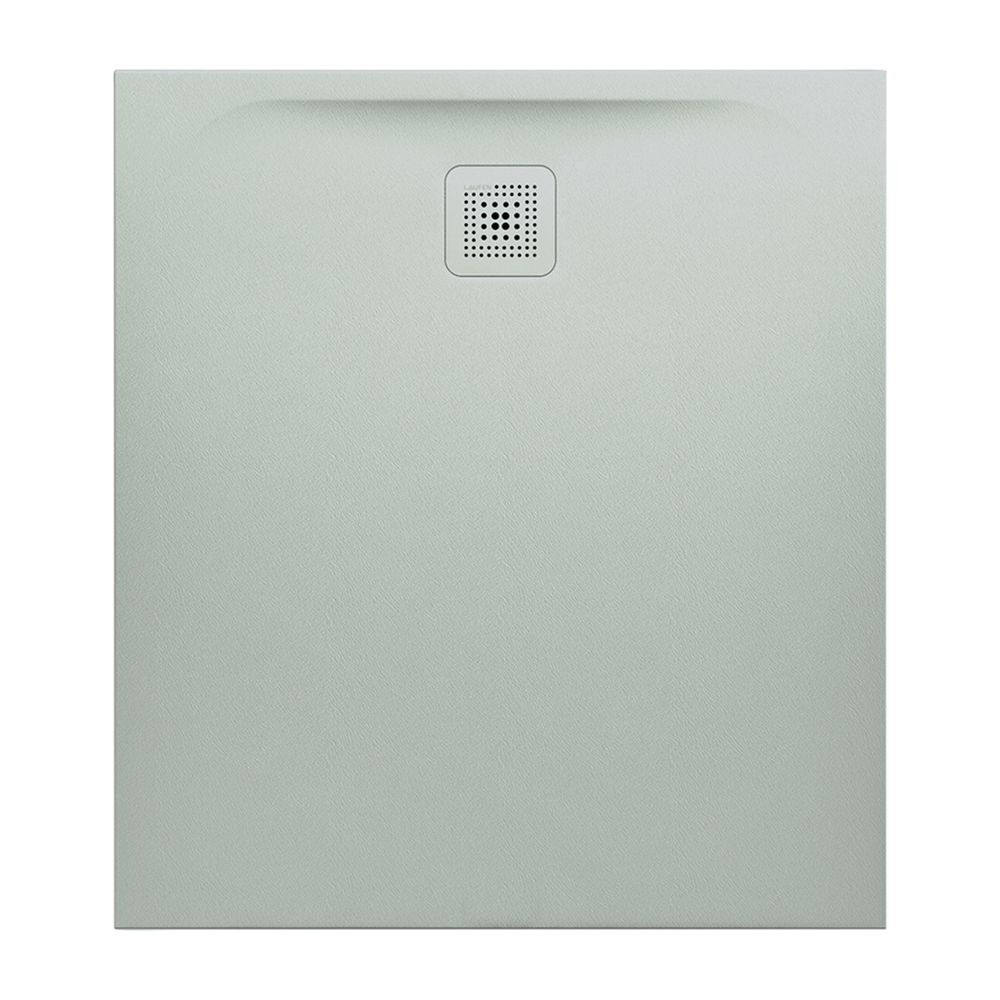 Bac de douche Laufen Pro 900x1000x33mm, évacuation côté court, Marbond, Gris clair