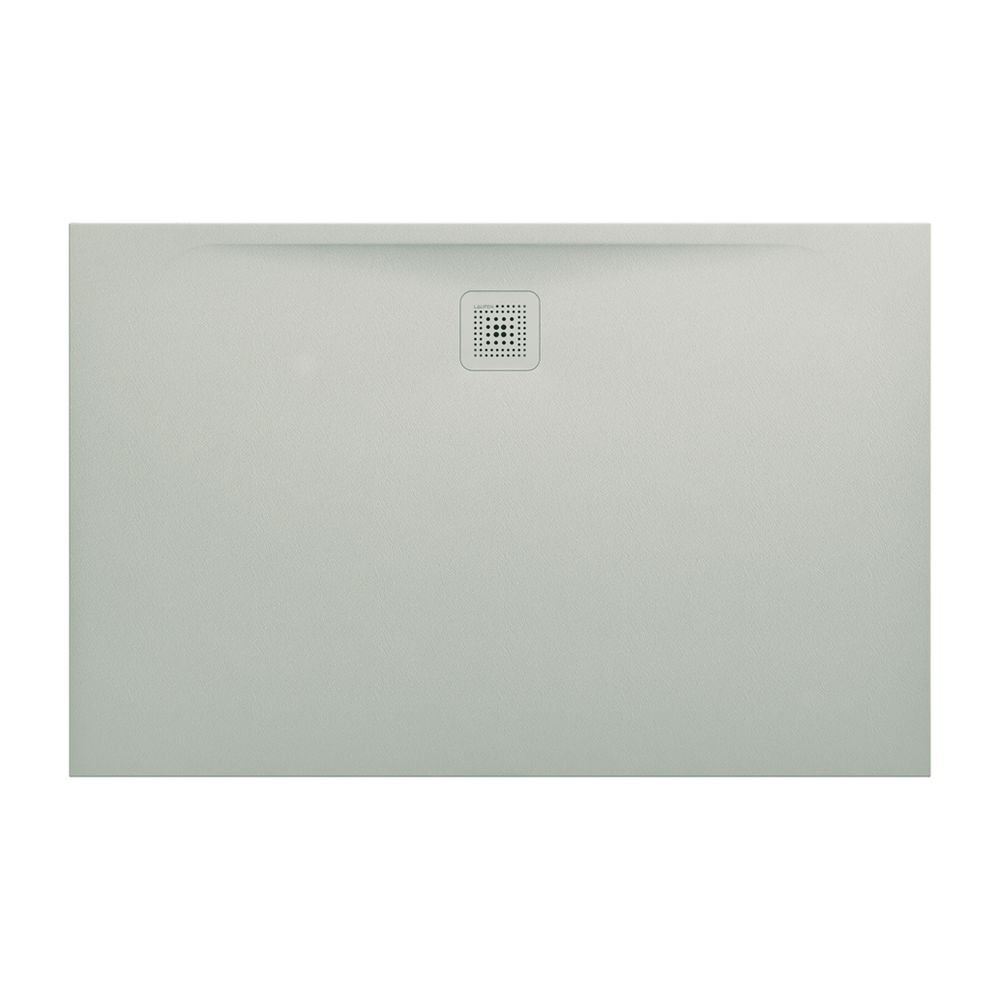 Bac de douche Laufen Pro 900x1400x30 mm, écoulement côté long, Marbond, Gris clair