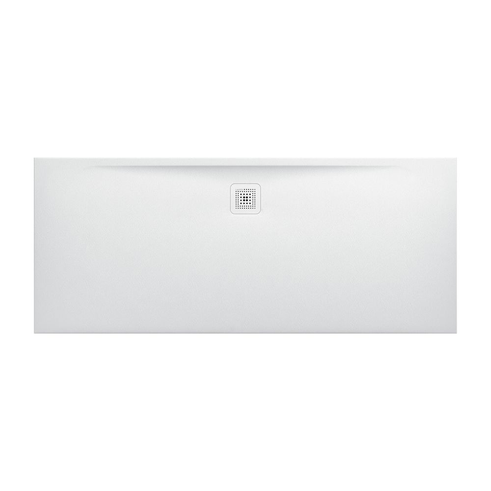Bac de douche Laufen Pro 750x1800x33 mm, évacuation côté long, Marbond, blanc